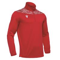 Tagus 1/4 Zip Top RØD/HVIT 3XL Teknisk treningsgenser - Unisex