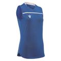 Thallium Shirt Woman SL ROY/WHT 5XL Teknisk armløs volleyballdrakt for dame
