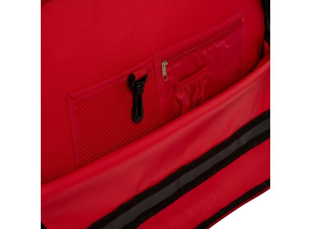 Burst Gym Bag RED Gymbag med refleksdetaljer 