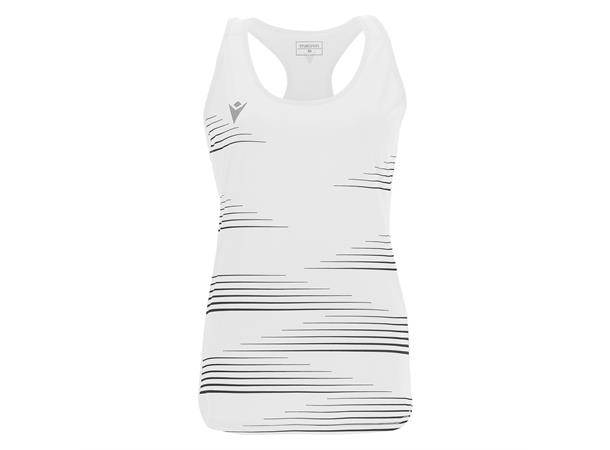 Dolly Singlet WHT/BLK XL Løpesinglet for dame 