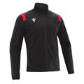 Fujin Full Zip Top BLK/RED L Lett treningsjakke