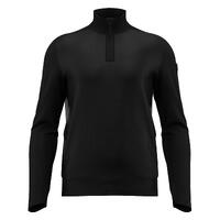 Lunaris 1/4 Zip Sweatshirt BLK 5XL En allsidig genser