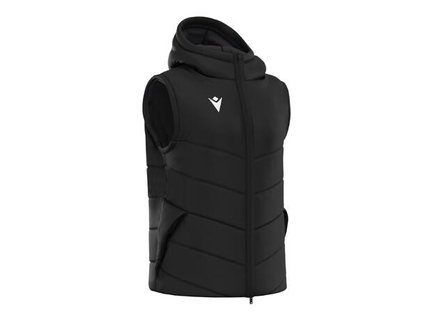 Duality Hooded Bomber Jacket BLK 5XL Jakke med avtagbare ermer - Unisex 