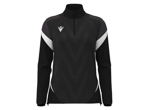Leona Training 1/4 Zip Top W BLK/WHT 3XS Teknisk treningsgenser til dame 