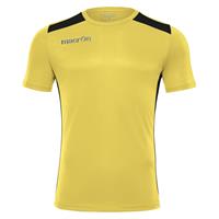 Sirius shirt shortsleeve YEL/BLK XXL Teknisk t-skjorte - Unisex